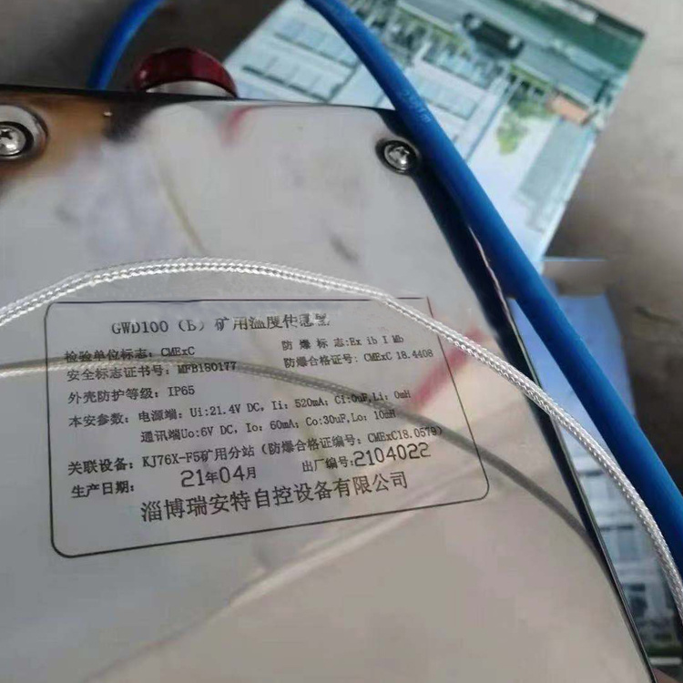 GWSD100/98礦用溫濕度傳感器|淄博瑞安特自動化設(shè)備有限公司