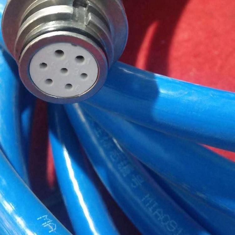 LCYVB-7-1-25鋼絲編織橡膠護(hù)套連接器七芯KTC101系統(tǒng) 天津華寧電子有限公司